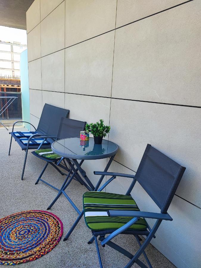 Apartament Studio Teo Blue In Mamaia Nord Navodari Dış mekan fotoğraf