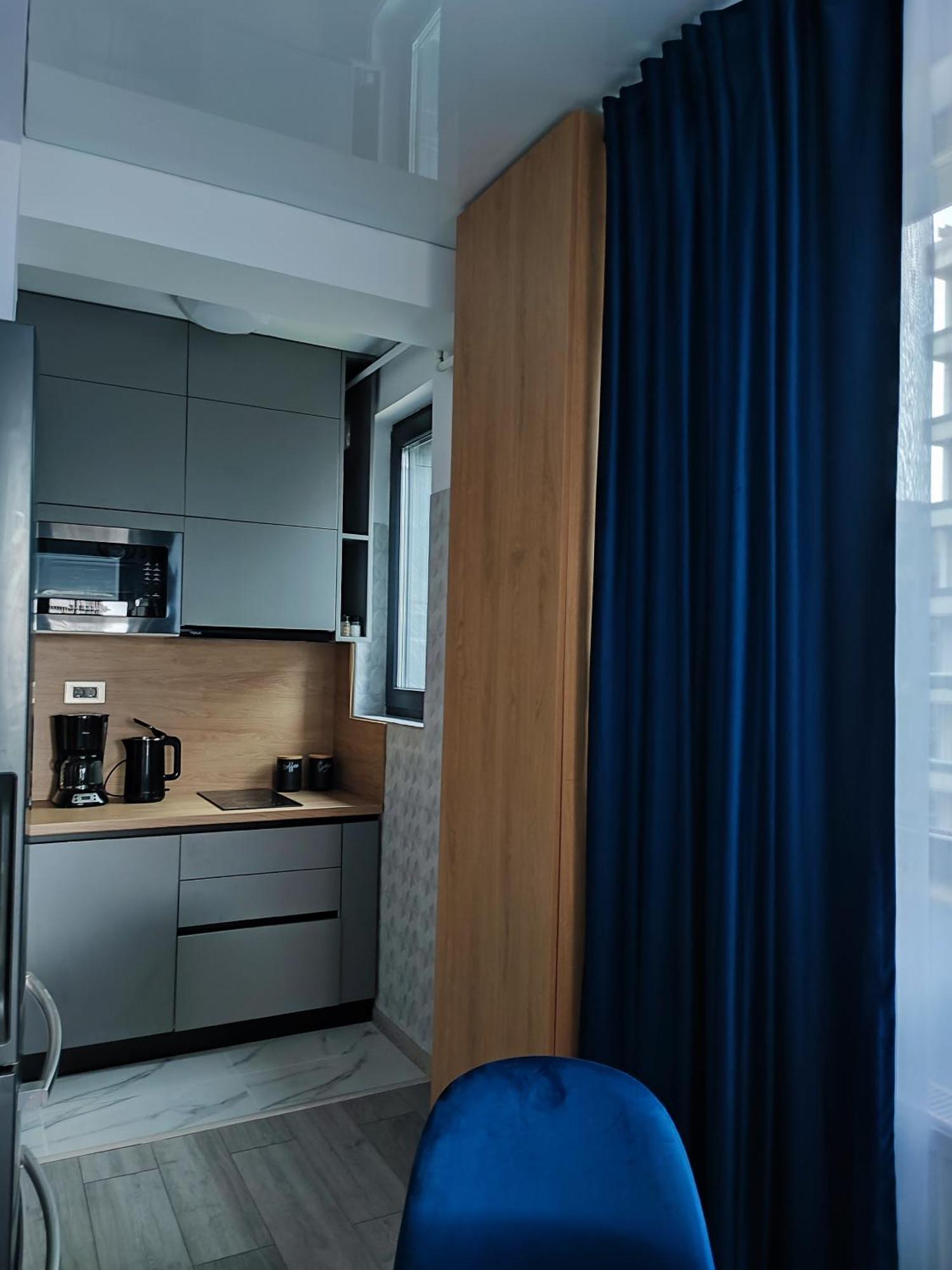 Apartament Studio Teo Blue In Mamaia Nord Navodari Dış mekan fotoğraf