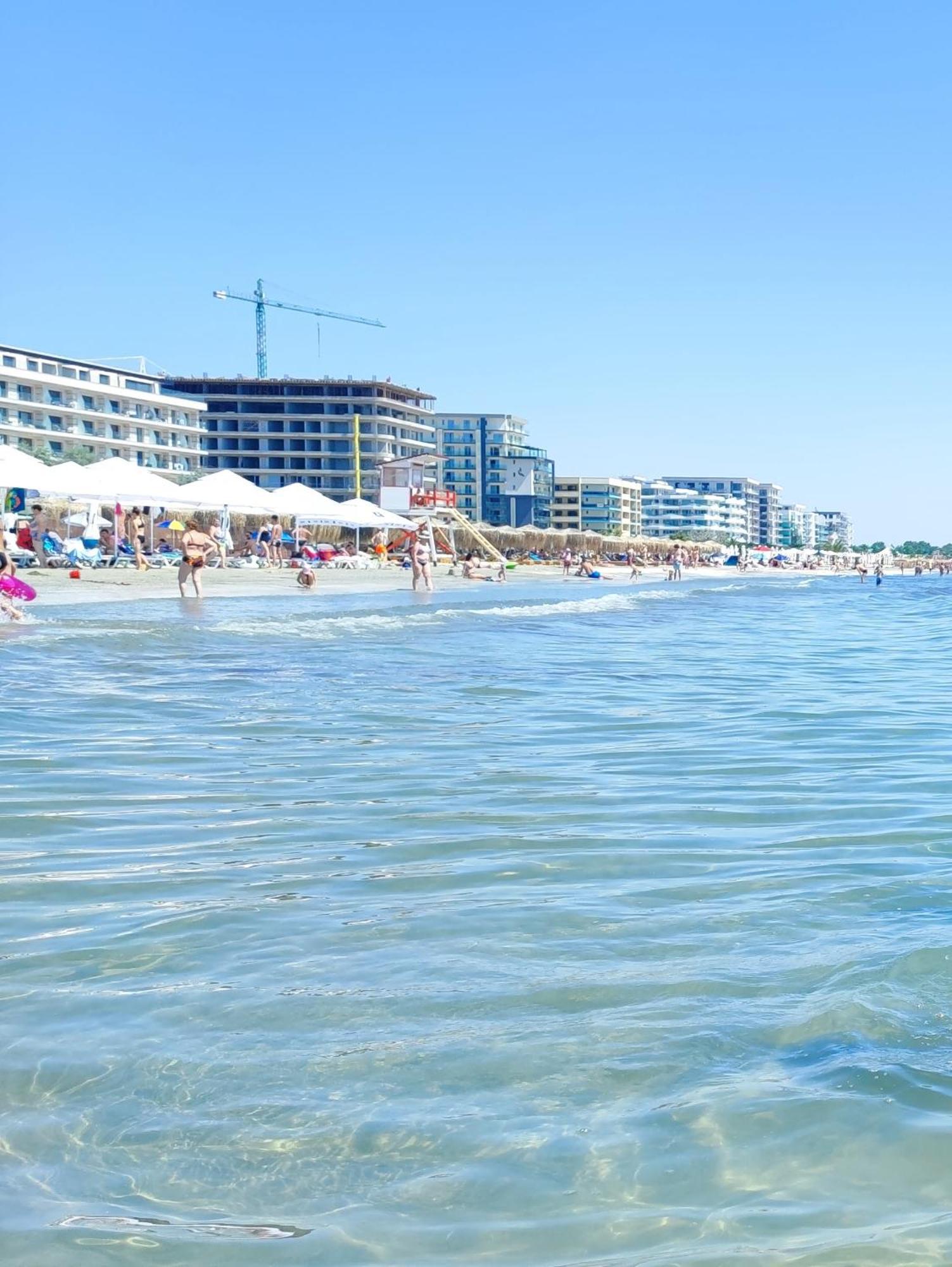 Apartament Studio Teo Blue In Mamaia Nord Navodari Dış mekan fotoğraf